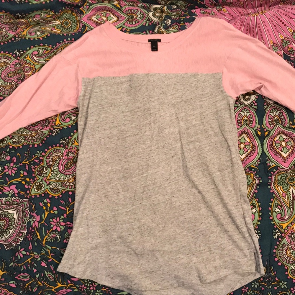 JCrew Colorblock Tee